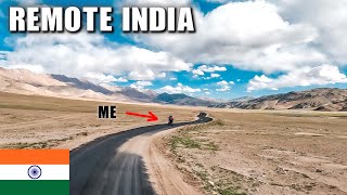 The India YOU NEVER SEE but 100% should (Pangong Lake to Hanle) 🇮🇳 Foreigner MotoVlog E10