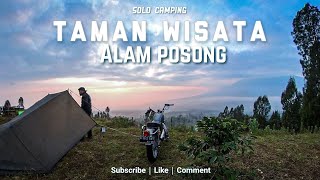 [ moto camping ] Camping Di kaki Gn Sindoro/Taman wisata alam posong/solocamping/Brithis Motorcyle