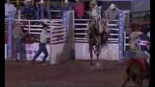 saddle bronc riding