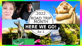 🌴 - Ep 1 - 🌴ROAD TRIP MONTH 2022 AUSTRALIA - Melbourne to Whitsundays - - - Goulburn NSW 1st stop!