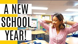 The Beginning of a New School Year! | Teacher Vlog