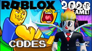 Všechny kódy simulátoru loketní opěrky v Roblox červenec 2023 arm wrestle simulator codes