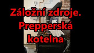 Záložní zdroje. Prepperská kotelna