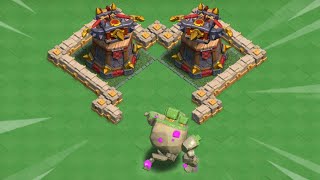 Blast Bow vs Clan Capital Troops! - Clash of Clans