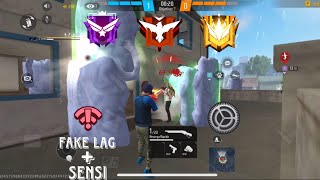 🎯The Best Setting Of Free Fire + Fake Lag + Bottom🎯 *HACKER USE THIS* 📱⚙️