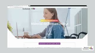 Videotutorial 1 - Cum să te înregistrezi pe platforma Beyond Inclusion