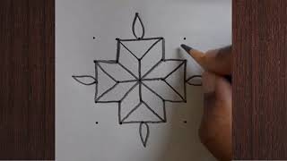 19 Jul 2024 ll  Latest design Rangoli ll New design kolam @TamilNewArt