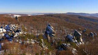 Скельно-печерний комплекс «Скелі Довбуша». Україна. Моя країна