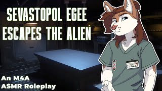 [Furry ASMR] Sevastopol Egee Makes His Escape From The Alien | Soft Spoken, Workshop Sounds, Tense