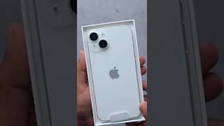 iPhone 14 Starlight 🤯 Unboxing & First Look #shorts #viral #iphone