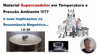 LK-99 SuperConductor e suas implicações na Ressonância Magnética Nuclear!