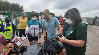 World cleanup day à Athis-Val-de-Rouvre, plus de 180 kg de déchets ramassés