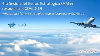 4th Session of SAM Strategic Group in response to COVID-19