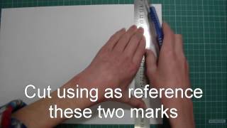 How to cut A4 size in letter size and letter size in A4 size