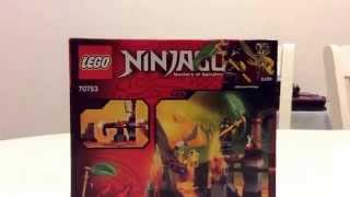 Lego Ninjago Lava Falls Unboxing,Time-lapse Build and Review