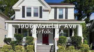 NORFOLK HOME FOR RENT by PMI VIRGINIA - 1906 Montclair Ave