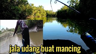 jala udang untuk mancing/ udangnya besar besar