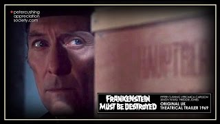 Frankenstein Must Be Destroyed Original Theatrical Trailer 1969