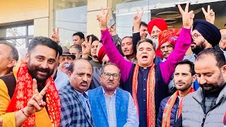 "Victory Celebration" at BJP Office Jammu #ElectionResult