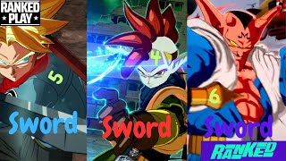 Dragonball Sparking Zero Ranked Online Sword Team With Future Trunks, Tapion, and Dabura