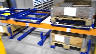 Pull out Pallet Units - Floor and Beam