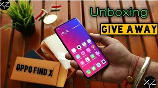 Oppo find X unboxing & specification | give away