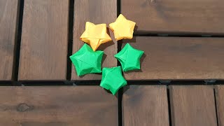 HOW TO MAKE PAPER STAR EASY? | PAPER STAR MAKING TUTORIAL | DIY PAPER ART OF PAPER FOLDING