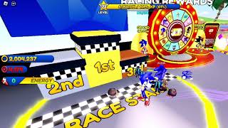 Roblox//Sonic Speed Simulator 2023 Update Race