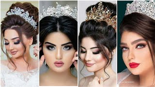 Beautiful Bridal Hairstyles | Bridal Hairstyles With Makeup Look | UG Fashion