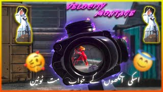 AMAZING PUBG VELOCITY MONTAGE ⚡🥰-|| 50 LIKES PAR FIRE GLOW KA TUTORIAL AYEGA GUY'S SHOW SOME LOVE 😘