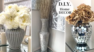 D.I.Y. Home Decor Using THRIFT STORE Items || 🤍 Decorating With Metallic Accents 🤍