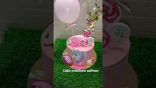 #cake #cakeart #birthday #cakedecorating #homebaker #ahmedabad #youtubeshorts #youtube #unicorn