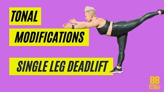 Single Leg Deadlift Modifications for Balance