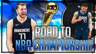 TRYING TO WIN THE FIRST RING WITH LUKA DONČIĆ - NBA 2K21 MyLeague