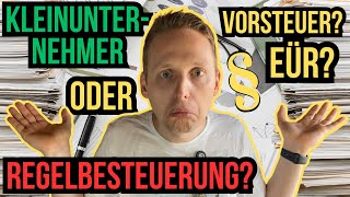 Kleinunternehmer vs. Regelbesteuerung: Was ist besser im für den Reselling Start?