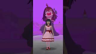 Cici Kecil Melihat Monster David cr:‪@seventosix76‬ Sakura school simulator part 3 #shorts #trending