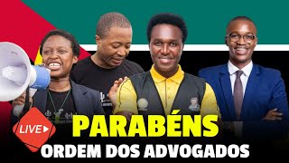 Quitéria Guirengane e Wilker Dias - Homenagem a Ordem dos Advogados de Moçambique