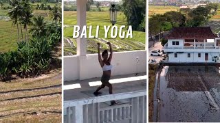 YOGA IN BALI - DRONE VIDEO - RICE FIELDS