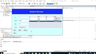 Student Record System Using Java | Very Simple Java Project