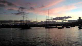 Sunset view of Valletta from Silema Malta