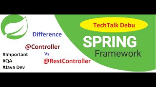 Difference Between @Controller and @RestController annotation | Important Spring Interview question