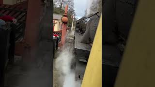 LMS No. 5428 “Eric Treacy“ Departing Goathland Station.