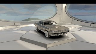 Plymouth Barracuda Hemi Cuda 1971 3D Model Review | SCORPYAZILIMMARKET.COM - 3D MODEL SHOP