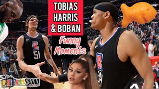 Tobias Harris & Boban Funny Moments