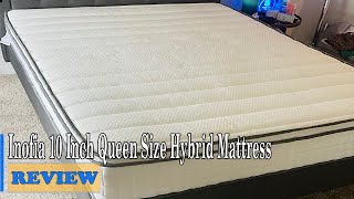 Inofia 10 Inch Queen Size Hybrid Mattress Review