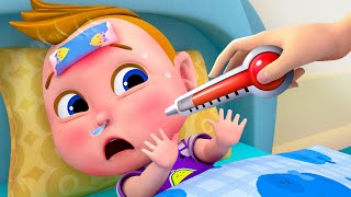 Sick Song, Wheels On The Bus And More | Baby Got Sick | Super Sumo Nursery Rhymes & Kids Songs