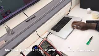 MacBook Air M1 (820-02016) On-board Speakers repairs