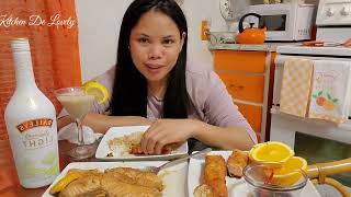 Mukbang Atlantic Salmon Paksiw & Prito