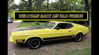 My 1973 Ford Mach 1 Mustang Makes a comeback. Pt.2 Ep. 565 #musclecar #mustangs #1973