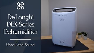 De'Longhi DEX 14 Dehumidifier [Unbox + Sound]